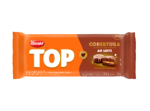 COBERTURA CHOCOLATE BARRA HARALD TOP 1,010KG AO LEITE