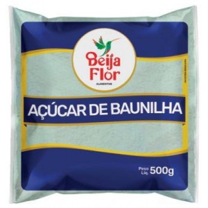 AÇÚCAR DE BAUNILHA BEIJA FLOR 500G