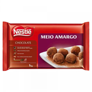 CHOCOLATE BARRA NESTLÉ 1KG MEIO AMARGO